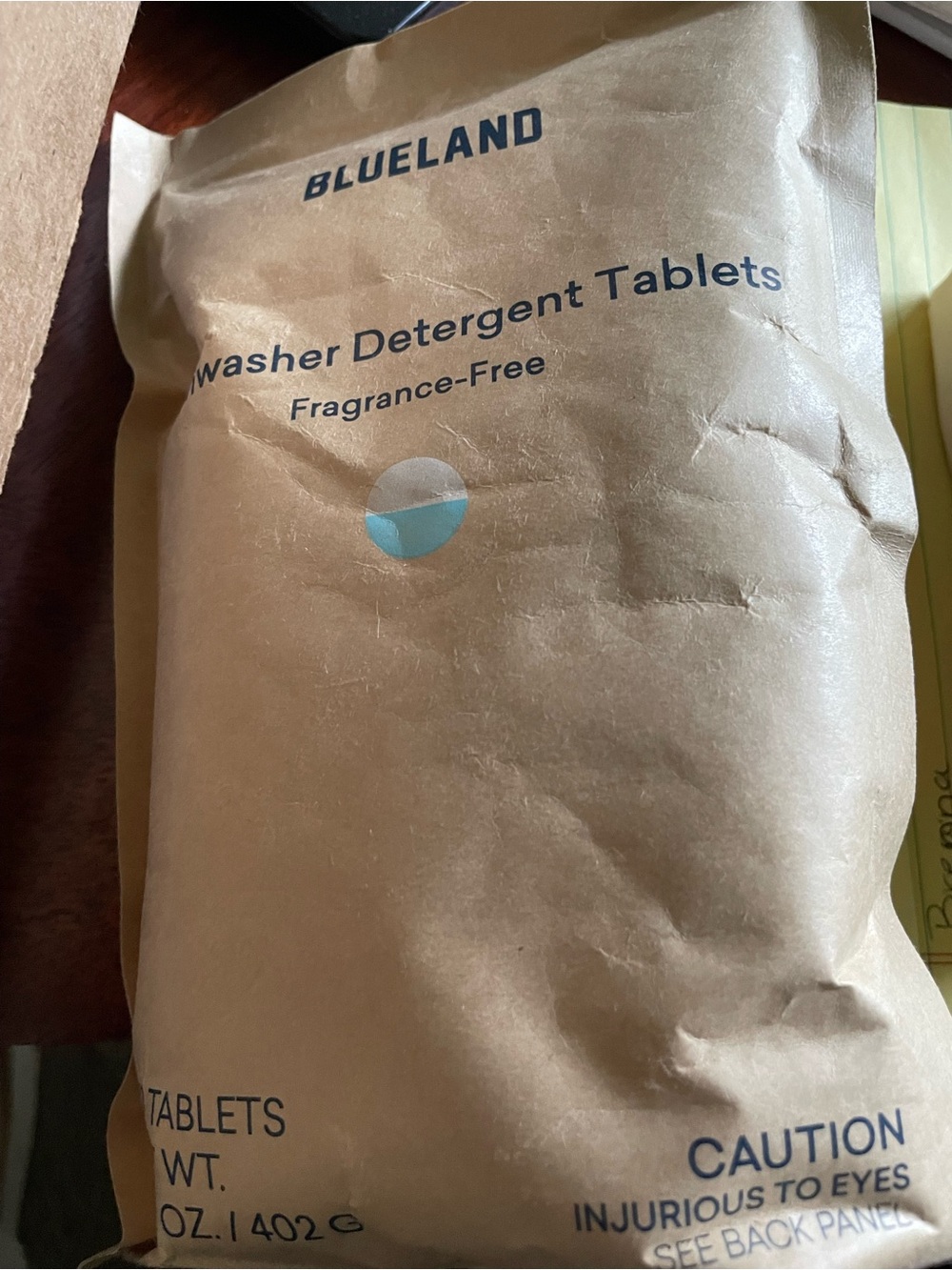 Blue Land dishwashing detergent 60 tablets per bag total is 180 with tin - Picture 2 of 5
